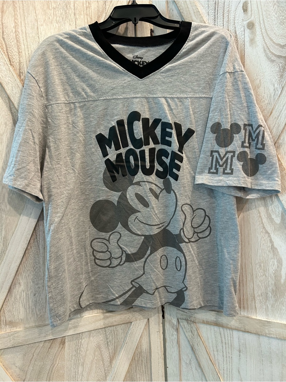 Mickey Mouse Club Mouseketeer Jersey Style Tee Women’s Large
